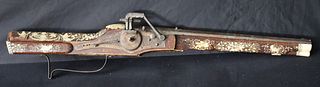 An Early German Or Austrian Wheel Lock Rifle