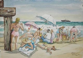 James Carlin watercolor