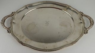 STERLING. Dominick & Haff Sterling Serving Tray.