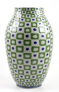 Midcentury Pottery Vase, Continental