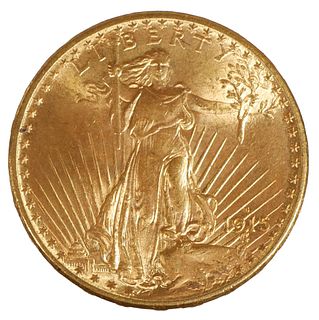 1915-S St. Gaudens $20 Gold Piece