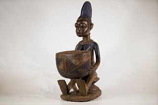 Yoruba Bowl Figure
