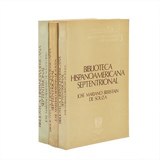 Beristain de Souza, José Mariano. Biblioteca Hispanoamericana Septentrional. México: UNAM, 1980.  Catálogo y Notic...