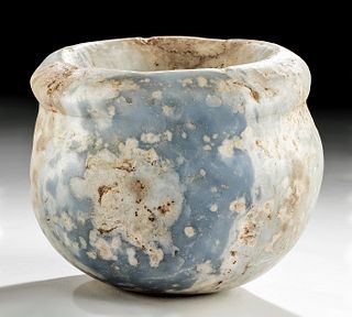 Rare Western Asiatic Anhydrite Bowl - ex-Christie's