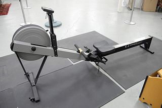 Concept II indoor rower machine. Provenance: Former home of Mel Gibson, Old Mill Rd, Greenwich, CT