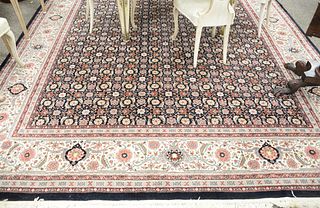 Oriental carpet. 9' 8" x 13' 7".
