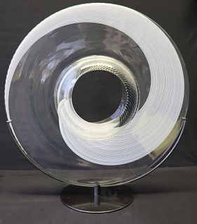Lino Tagliapietra. Saturno Glass Sculpture