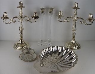 SILVER & SILVERPLATE. Assorted Hollow Ware Inc.