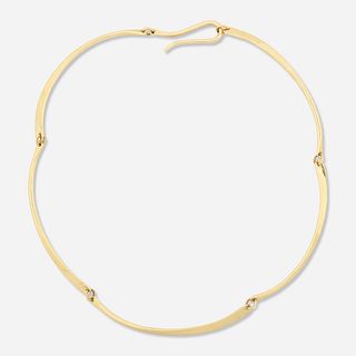 Jules Brenner, Yellow gold necklace
