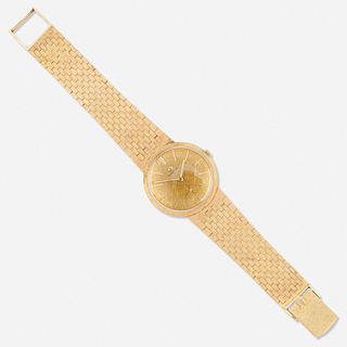 Omega, Yellow gold wristwatch