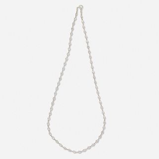 Diamond chain necklace