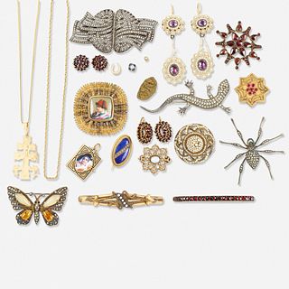 Group of Antique jewelry