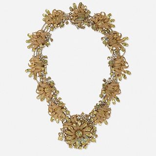 Miriam Haskell, Foliate necklace