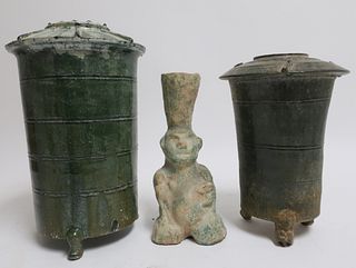 Three Han Dynasty Tomb Goods