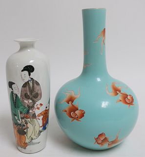 Two Export Vases