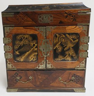 Japanese Table Cabinet, Meiji Period