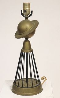 Vintage Astro Saturn Lamp