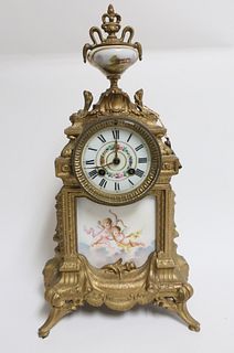 Louis XVI Style Striking Mantle Clock, 19th C.