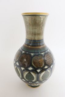 Andre Plantard Large Porcelain Vases, Sevres