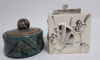 Maurice Gensoli, Sevres Art Deco Jar & Other