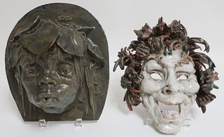 2 Masks, incl. Art Deco & Prof. Patterino
