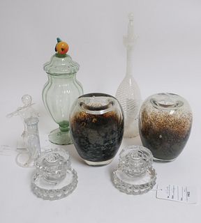 Group of Italian & French Glassware