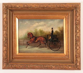 Shipley, 20C, Carriage With Horse, Driver O/C