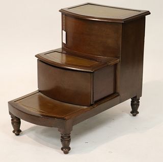 Victorian Bedside Chamber Steps, 19th C.