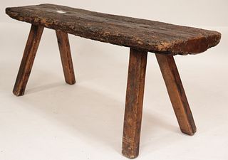 Primitive Wooden Console Table