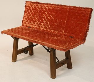 Spanish Style Fold-Over Bench