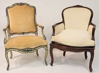 Louis XV Style Fauteuil and Bergere