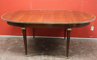 Louis XVI Style Gilt Brass Mounted Dining Table