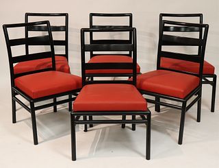 Set of 6 T. H. Robsjohn Gibbings Dining Chairs