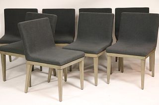 Set of 8 Crate and Barrel Dining Chairs