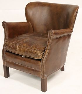 Restoration Hardware Professor Leather Chair