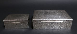 2 Sterling Silver Jewelry Boxes