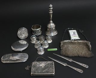 American, English & Continental Sterling Items