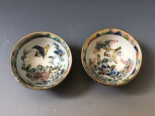 A PAIR OF CHINESE ANTIQUE BOWLS 