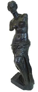 French Bronze Figure of Venus de Milo