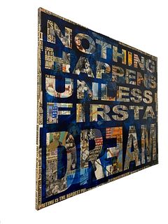 Peter Tunney (AMERICAN, b. 1961) Neo-Pop "NOTHING"