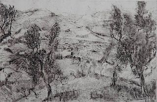 Moishe Smith etching