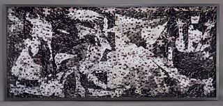 Vik Muniz "Guernica, after Pablo Picasso (from