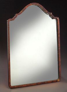 Antique framed dressing mirror,