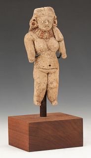 Pre-Columbian Michoacan Pottery Figure, Ht. 5.5"