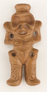 Taino (c. 1000-1500 CE) Full Figure Cohoba Inhaler