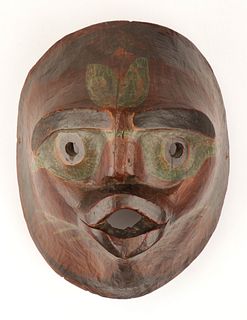 Old Pacific Northwest Native American Mask