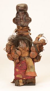 African Yaka Fetish Figure, DRC