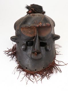 African Kuba Helemet Mask