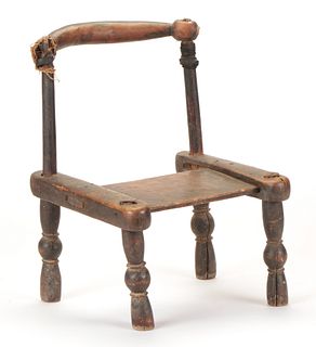 Africn Dan Wooden Chair
