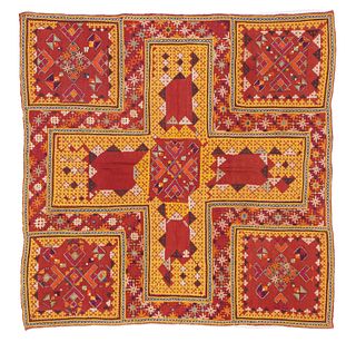 Sind Pillow Cover, India, Early 20th C.